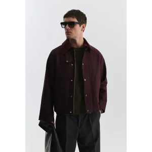 Contrast Collar Jacket - 3