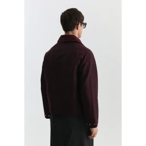 Contrast Collar Jacket - 4