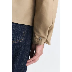 Contrast Collar Men's Jacket - 6