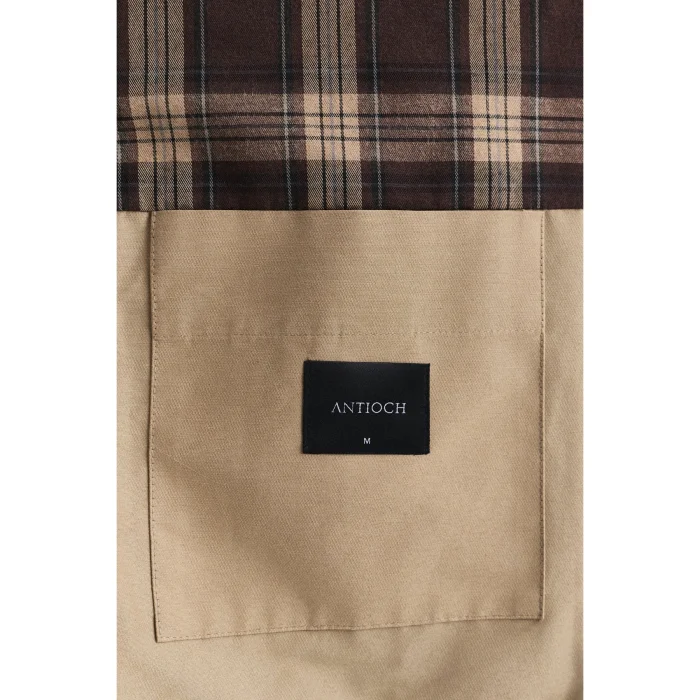 Contrast Collar Men's Jacket - 7