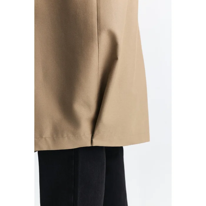 Cotton Loose Fit Trench Coat - 6