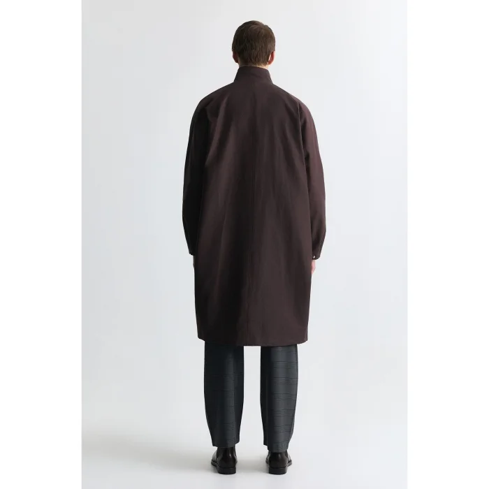 Cotton Loose Fit Trench Coat - 3