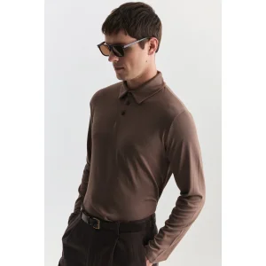 Regular Fit Polo Neck T-shirt - 2