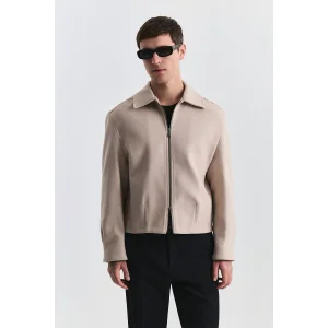 Relax Fit Seasonal Jacket Beige - 2