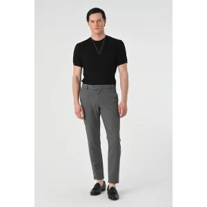 Slim Fit Aksesuar Detaylı Pantolon - 1