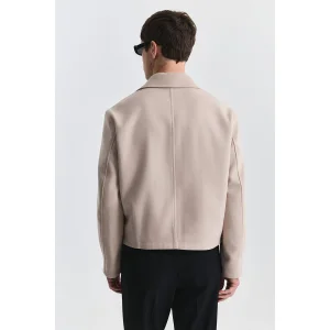 Relax Fit Seasonal Jacket Beige - 3