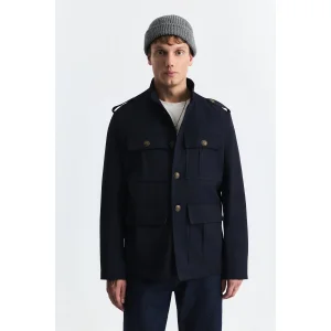 Wool Blend Relax Fit Jacket - 2