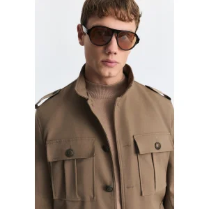 Wool Blend Relax Fit Jacket - 4