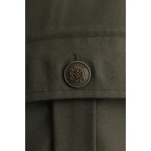 Wool Blend Relax Fit Jacket - 5