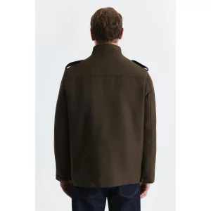 Wool Blend Relax Fit Jacket - 3