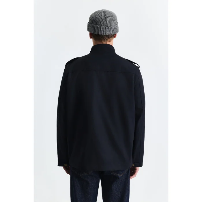 Wool Blend Relax Fit Jacket - 4
