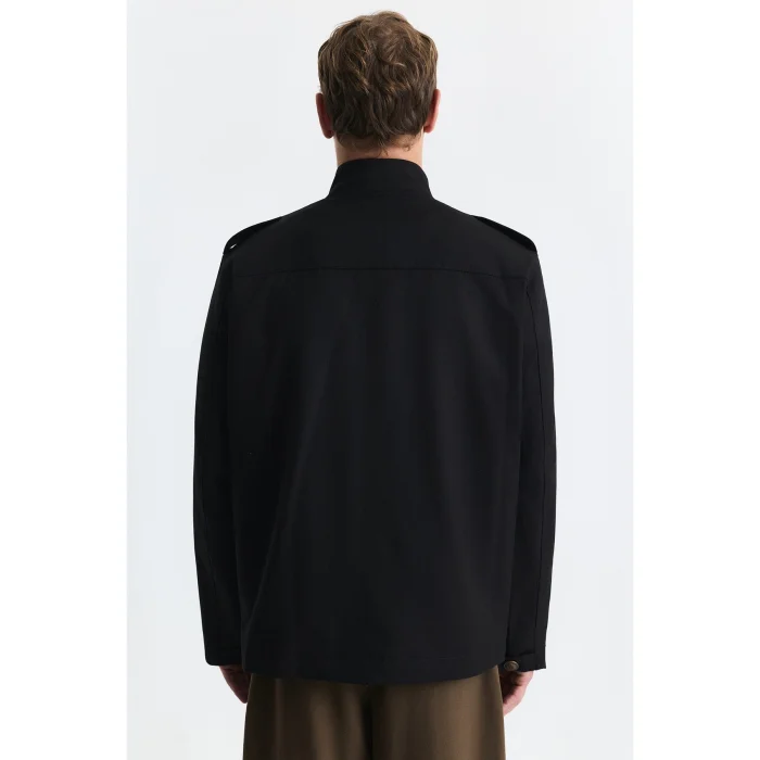 Wool Blend Relax Fit Jacket - 2