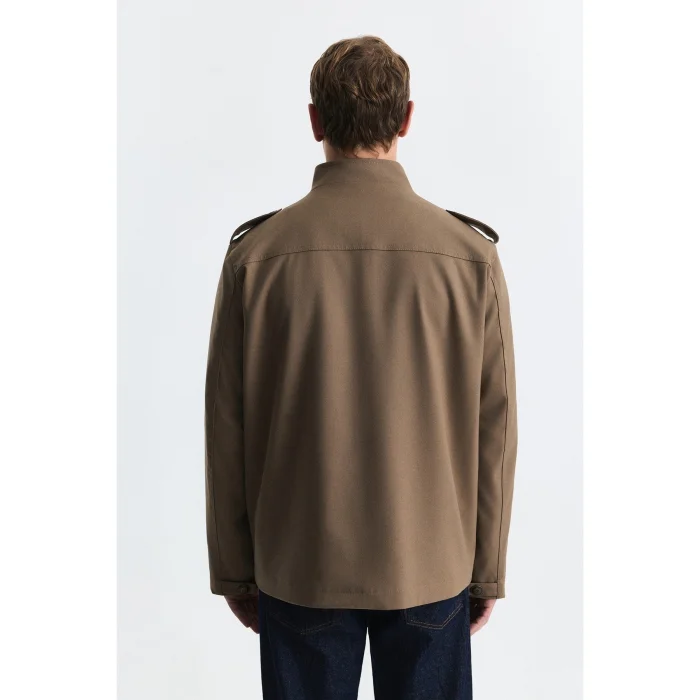 Wool Blend Relax Fit Jacket - 3