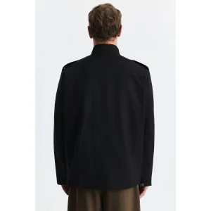 Wool Blend Relax Fit Jacket - 2