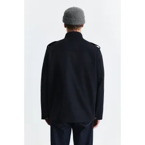Wool Blend Relax Fit Jacket - 4