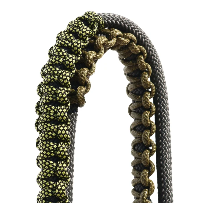 Nodo Wasabi Snake Pattern Leather Shoulder Bag - 6