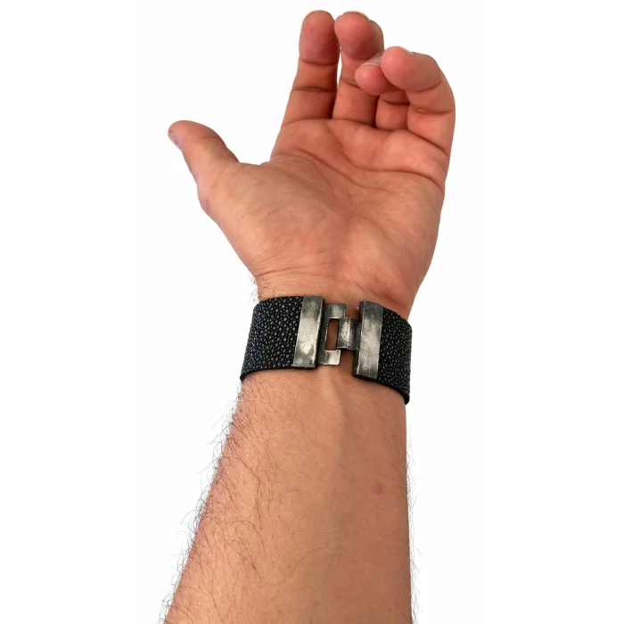 Vipera Handmade Leather Bracelet - 5