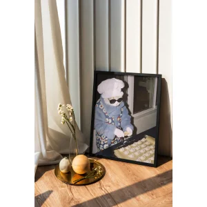 The Purrfect Dumpling Art Print Tablo - 3
