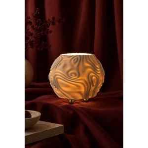 Nirea Porcelain Oval Table Lamp - 3