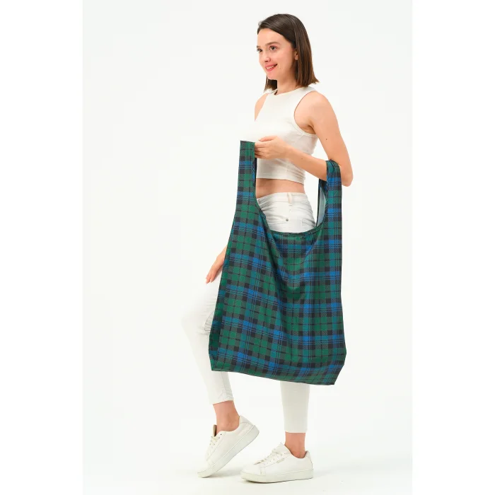 Plaid Shoulder Bag - 2