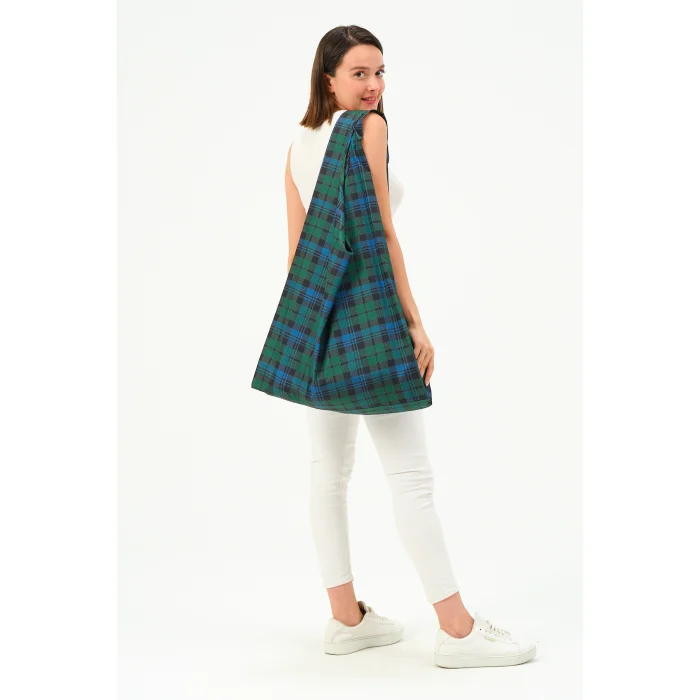 Plaid Shoulder Bag - 5