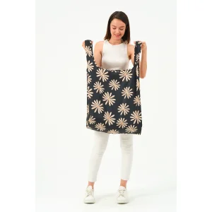 Floral Patterned Shoulder Bag - 3
