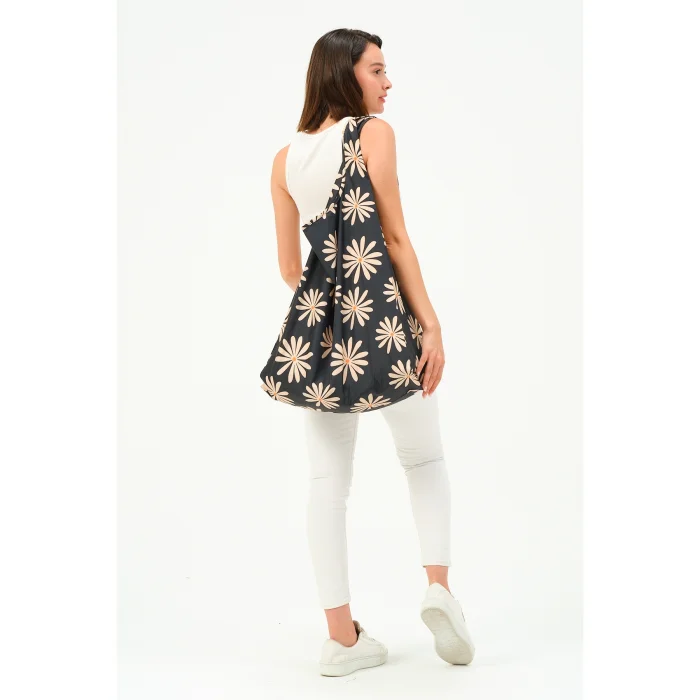 Floral Patterned Shoulder Bag - 2
