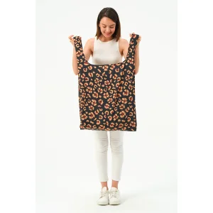 Floral Print Shoulder Bag - 3