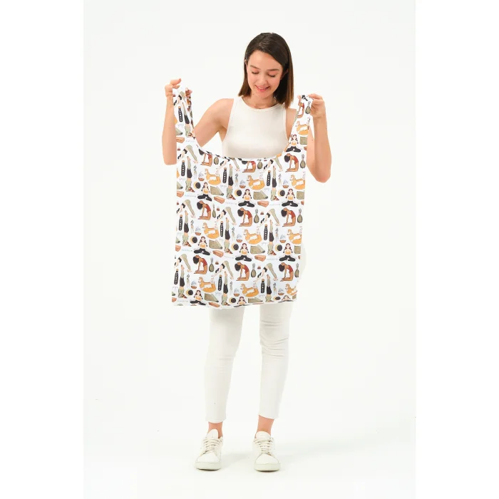 Yoga Patterned Shoulder Bag - 2