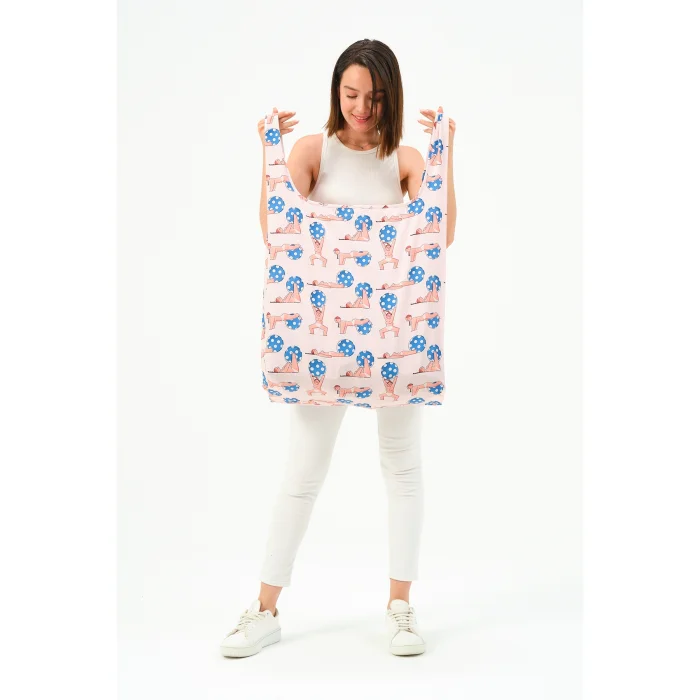 Yoga Patterned Shoulder Bag - 2