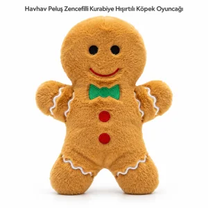 Gingerbread Plush Dog Toy - 2