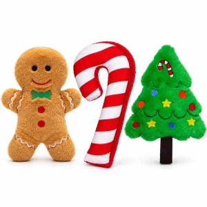 Christmas-themed Dog Toy Set - 1