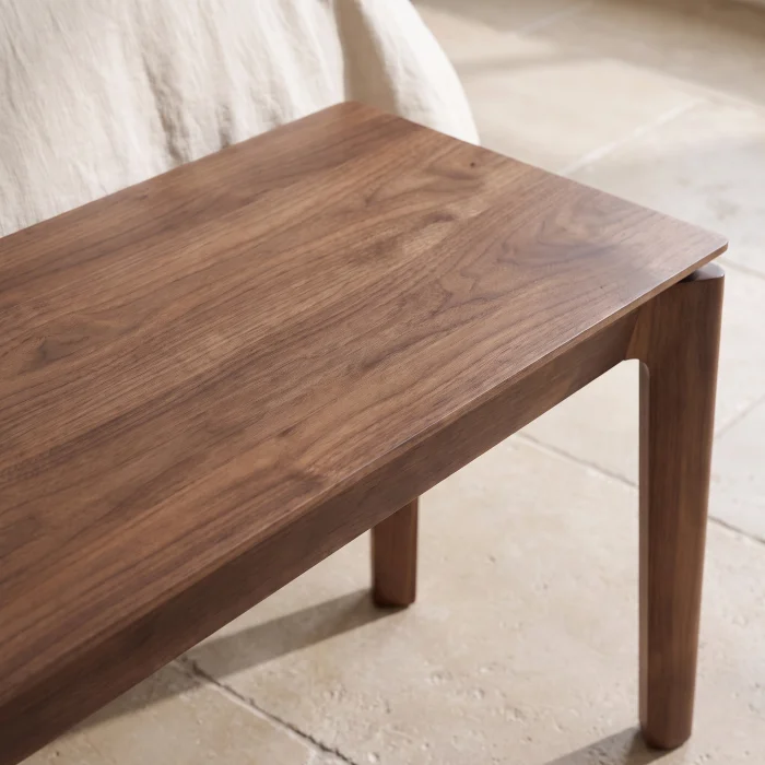 Alden Wooden Bench - 4