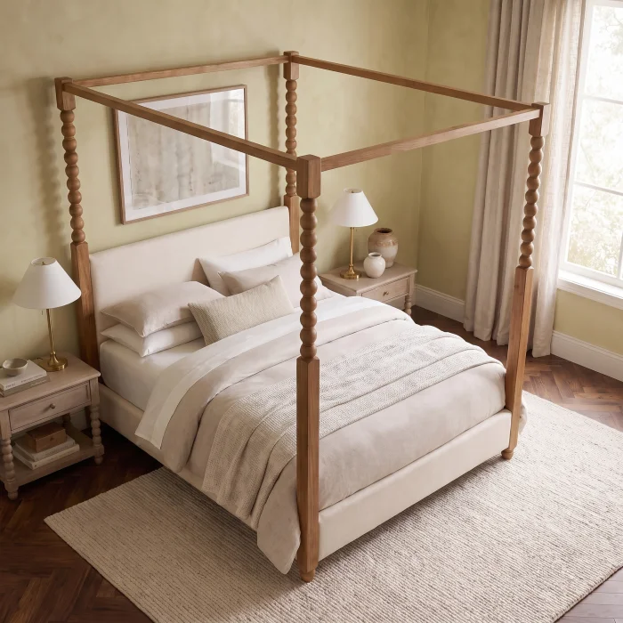 Alenya Wooden Bed Frame - 3