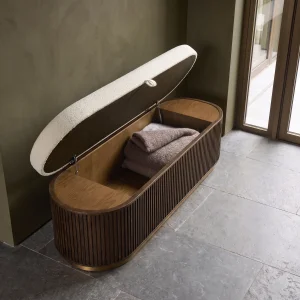 Alviero Wooden Bench - 4