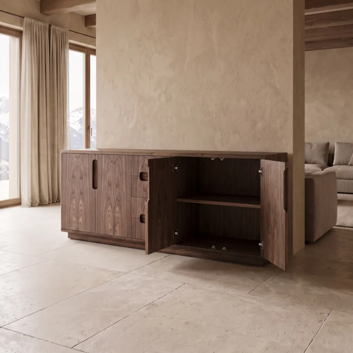 Ardoven Walnut Sideboard - 4