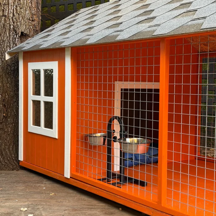 Chess Wooden Dog House - 6
