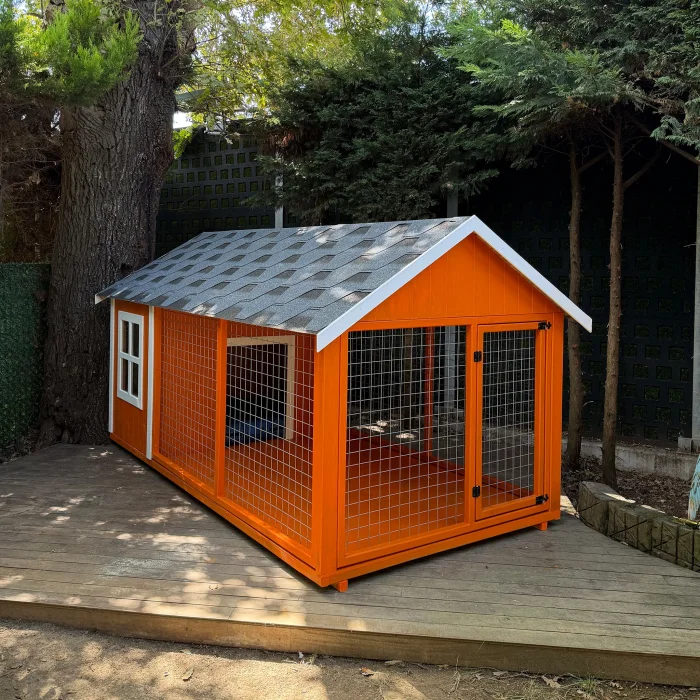 Chess Wooden Dog House - 3