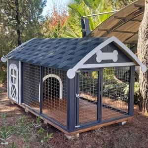 Fox Wooden Dog Cabin - 3