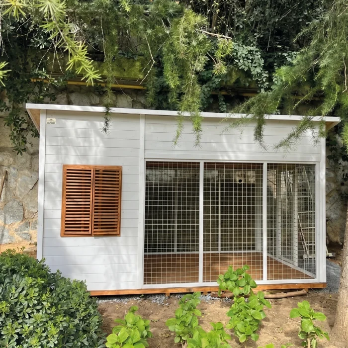 Jesse Wooden Dog Kennel - 2