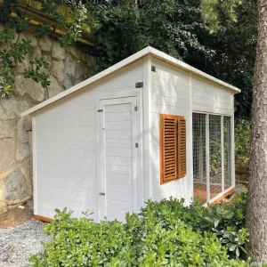 Jesse Wooden Dog Kennel - 4