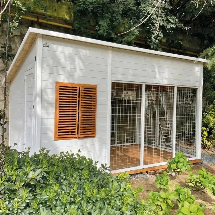 Jesse Wooden Dog Kennel - 3
