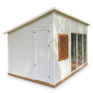 Jesse Wooden Dog Kennel - 1