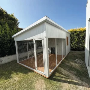 Leia Wooden Dog Kennel - 3