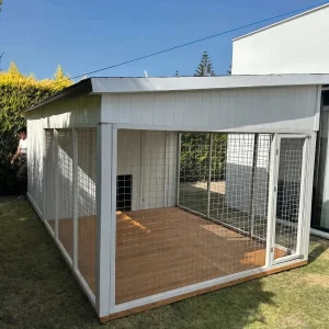 Leia Wooden Dog Kennel - 4