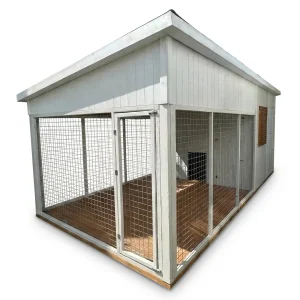 Leia Wooden Dog Kennel - 1