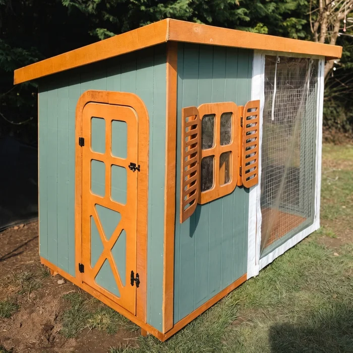 Mars Wooden Cat House - 2