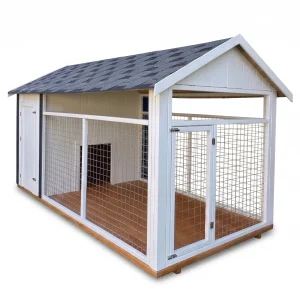 Masha Wooden Kennel - 1