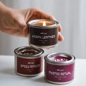 Odunsu 3-Piece Mini Tin Candle Discovery Set - 2