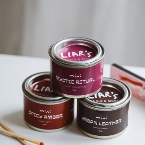Odunsu 3-Piece Mini Tin Candle Discovery Set - 1